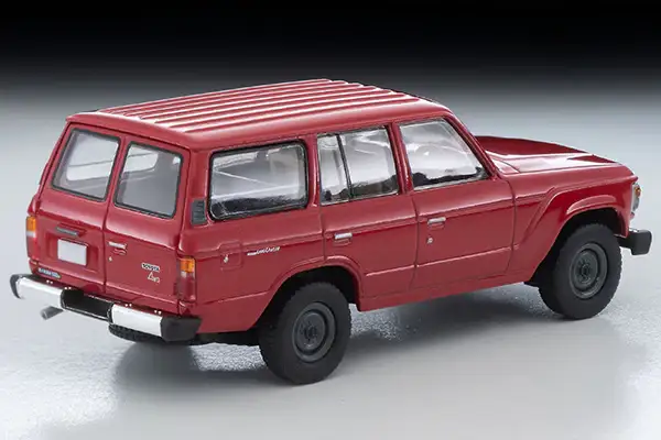 Tomica Limited Vintage Neo LV-N279b TOYOTA LAND CRUISER 60 STANDARD UPGRADE VAN (RED) - Image 2