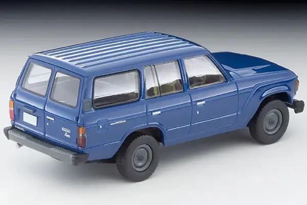 Tomica Limited Vintage Neo LV-N279d Toyota Land Cruiser 60 Standard (Blue) - Image 2