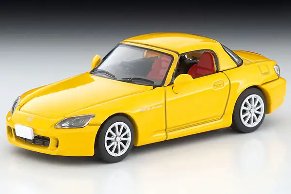 Tomica Limited Vintage Neo LV-N280b Honda S2000 2006 (yellow) - Image 4