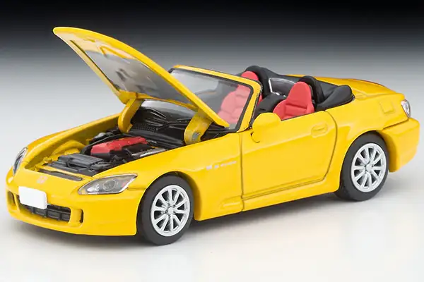 Tomica Limited Vintage Neo LV-N280b Honda S2000 2006 (yellow) - Image 5
