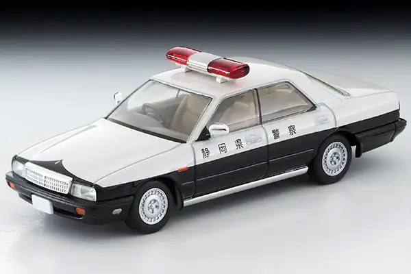 Tomica Limited Vintage Neo LV-N288a Nissan Cedric Cima Patrol Car (Shizuoka Prefectural Police)