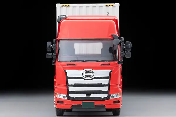 Tomica Limited Vintage Neo LV-N292d Hino Profia 40ft marine container trailer (Toho Sharyo TC36H1C34) Ocean Network Express Gray Container - Image 5