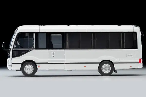 Tomica Limited Vintage Neo LV-N294a Toyota Coaster EX (Silver) - Image 3