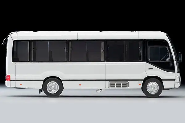 Tomica Limited Vintage Neo LV-N294a Toyota Coaster EX (Silver) - Image 4