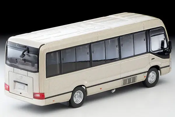 Tomica Limited Vintage Neo LV-N294b Toyota Coaster EX (beige) - Image 2