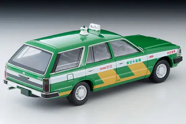 Tomica Limited Vintage Neo LV-N307a Nissan Cedric Wagon Tokyo Radio Taxi - Image 2