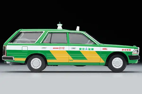 Tomica Limited Vintage Neo LV-N307a Nissan Cedric Wagon Tokyo Radio Taxi - Image 3