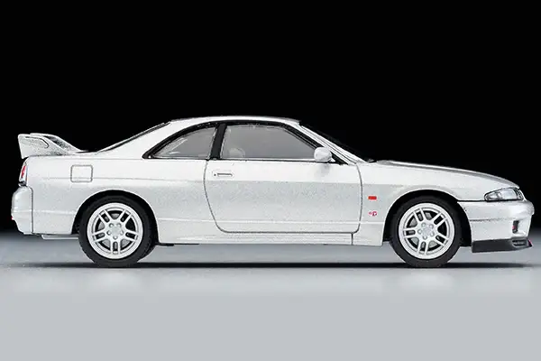 Tomica Limited Vintage Neo LV-N308b Nissan Skyline GT-R Nurburgring time attack car (silver) - Image 4