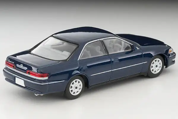 Tomica Limited Vintage Neo LV-N311d Toyota Mark II 2.5 Grande 1998 model (navy) - Image 2