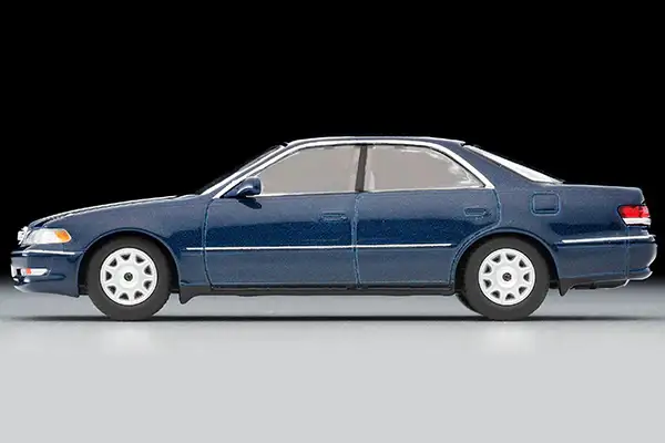 Tomica Limited Vintage Neo LV-N311d Toyota Mark II 2.5 Grande 1998 model (navy) - Image 3