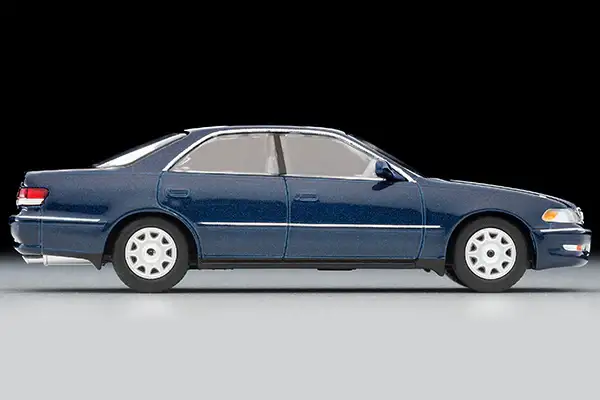 Tomica Limited Vintage Neo LV-N311d Toyota Mark II 2.5 Grande 1998 model (navy) - Image 4