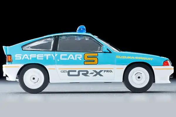 Tomica Limited Vintage Neo LV-N318a Honda Ballard Sports CR-X MUGEN CR-X PRO Suzuka Circuit Safety Car (light blue/white) - Image 4