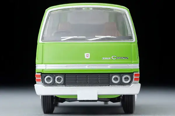Tomica Limited Vintage Neo LV-N323a Nissan Caravan Long Deluxe (green) 1978 model - Image 3