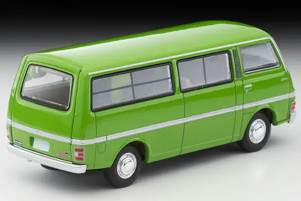 Tomica Limited Vintage Neo LV-N323a Nissan Caravan Long Deluxe (green) 1978 model - Image 5