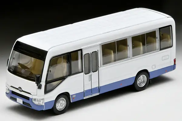 Tomica Limited Vintage Neo LV-N326a Hino Liesse II LX (white/purple)