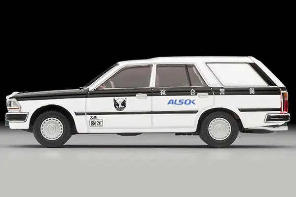 Tomica Limited Vintage Neo LV-N331a Nissan Cedric Van Cash Transport Vehicle (ALSOK) - Image 3
