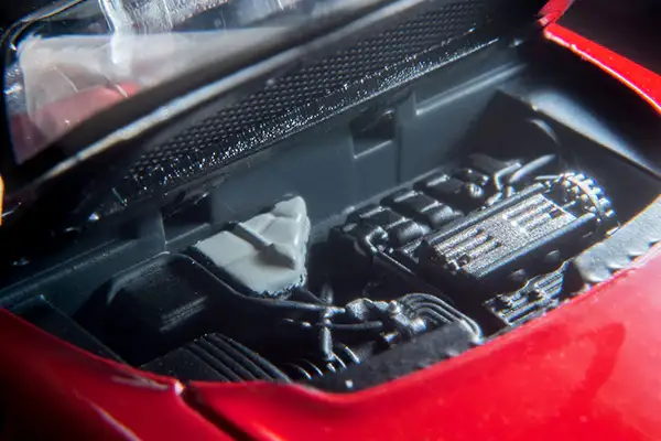 Tomica Limited Vintage Neo LV-N346a Honda NSX-R (red) 1992 model - Image 3