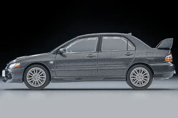 Tomica Limited Vintage Neo LV-N349a Mitsubishi Lancer GSR Evolution IX MR (Gray) 2006 model - Image 3