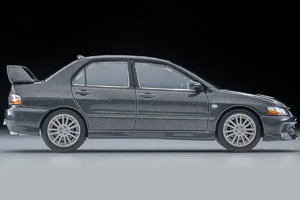 Tomica Limited Vintage Neo LV-N349a Mitsubishi Lancer GSR Evolution IX MR (Gray) 2006 model - Image 4