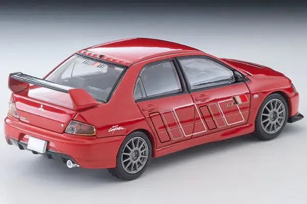 Tomica Limited Vintage Neo LV-N349c Mitsubishi Lancer GSR Evolution IX MR Ralliart Specification (Red) 2006 - Image 2