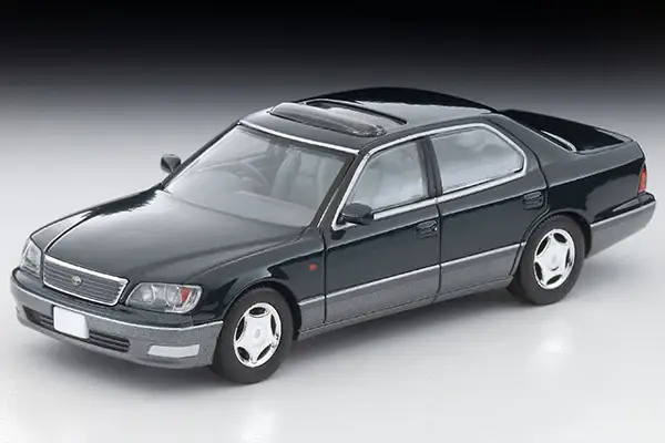 Tomica Limited Vintage Neo LV-N356b Toyota Celsior C-Spec F Package (Green/Gray) 1997