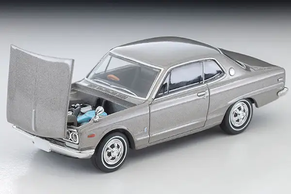 Tomica Limited Vintage Neo LV-N357a Nissan Skyline Hardtop 2000GT (Silver) - Image 3