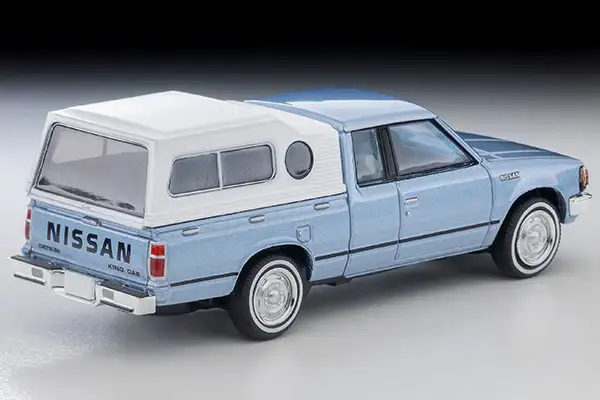 Tomica Limited Vintage Neo LV-N374a Nissan Truck King Cab (Blue Mist) US Spec - Image 2
