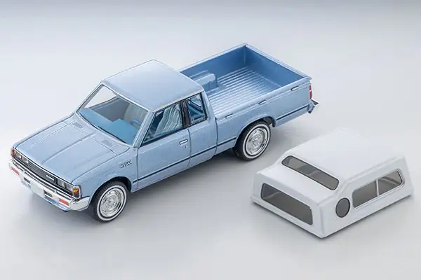 Tomica Limited Vintage Neo LV-N374a Nissan Truck King Cab (Blue Mist) US Spec - Image 3