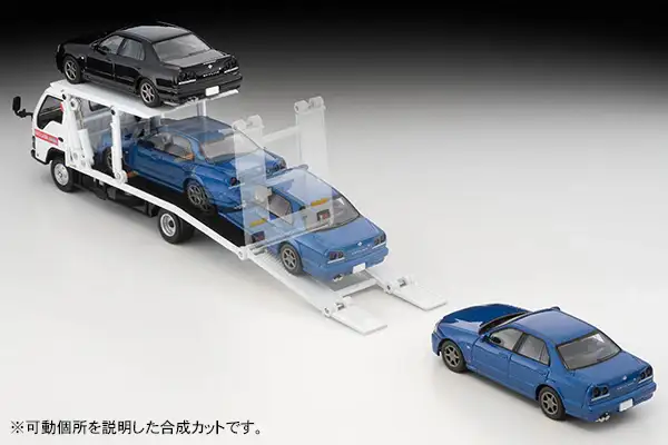 Tomica Limited Vintage Neo N221b Nissan Atlas Hanamidai Bigwide
(Nissan) - Image 10