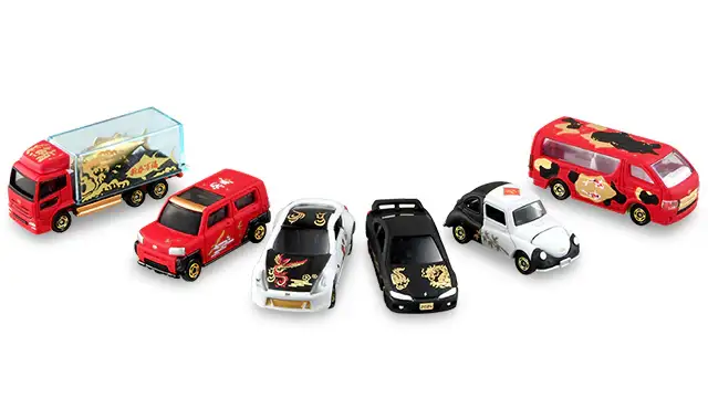 Tomica New Year 2024 Fukutomi complete set (6 pc in 1 Box) - Image 2