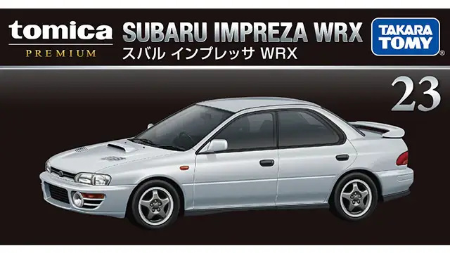 Tomica Premium #23 Subaru Impreza WRX - Image 4