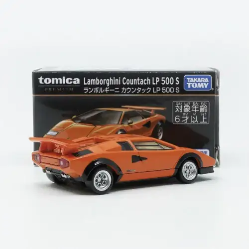 Tomica Premium Asia Online Original Lamborghini Countach LP500s (Orange) - Image 2