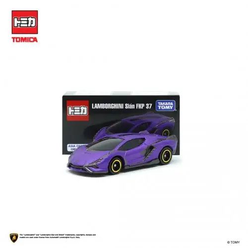 Tomica Premium Asia Online Original Lamborghini Sian FKP 37
(matte metallic purple)