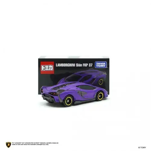 Tomica Premium Asia Online Original Lamborghini Sian FKP 37
(matte metallic purple) - Image 2