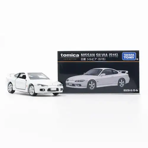 Tomica Premium Asia Online Original Nissan Silvia (S15) (White) - Image 3
