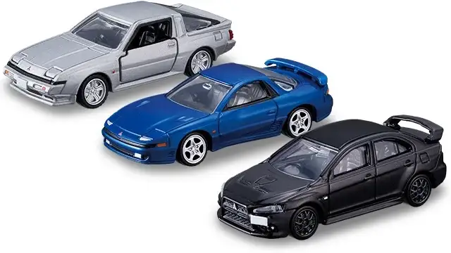 Tomica Premium Mitsubishi Sports Cars 3 Models Collection - Image 2