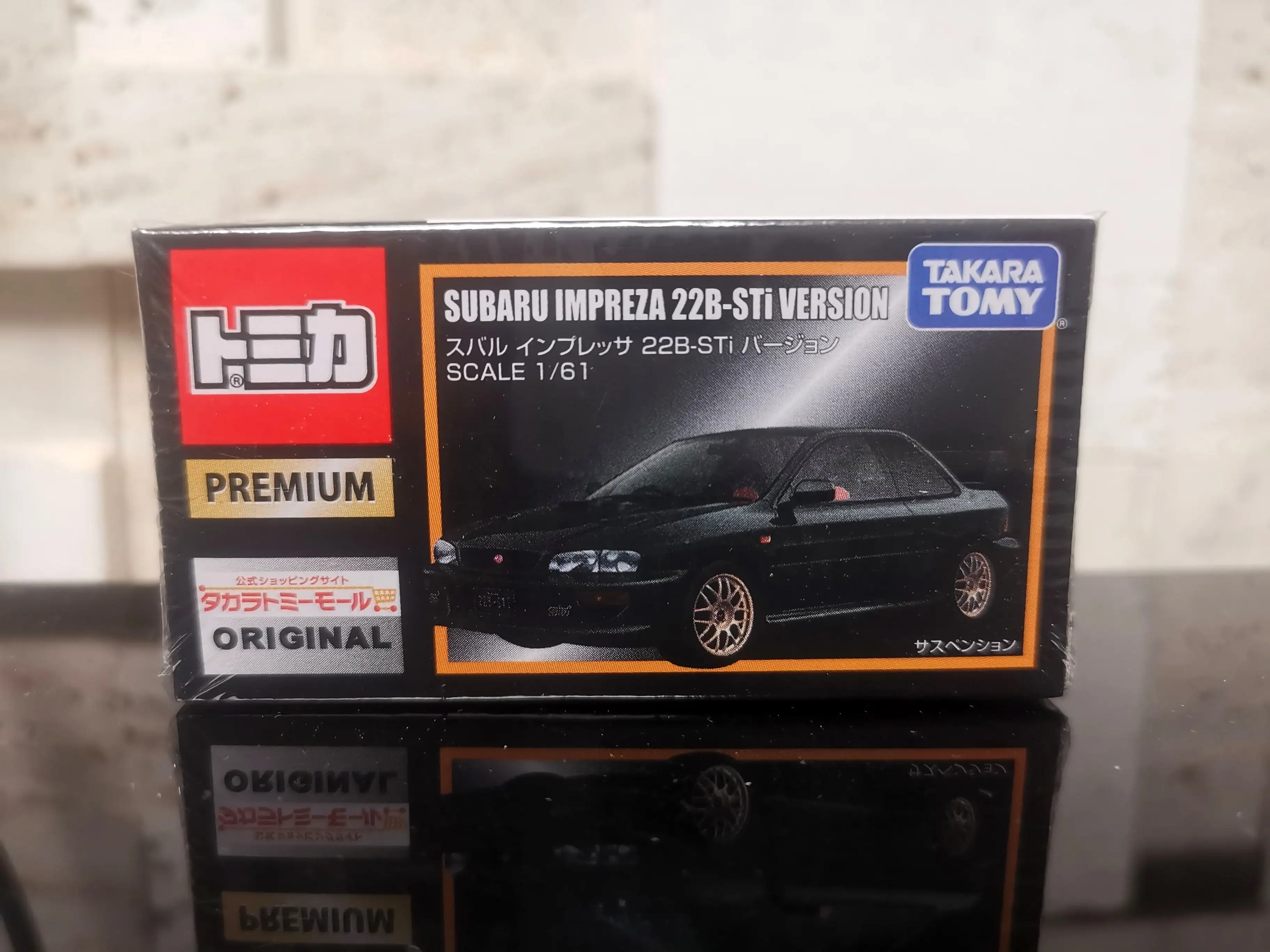 Tomica Premium Original Subaru Impreza 22B STi Ver.
