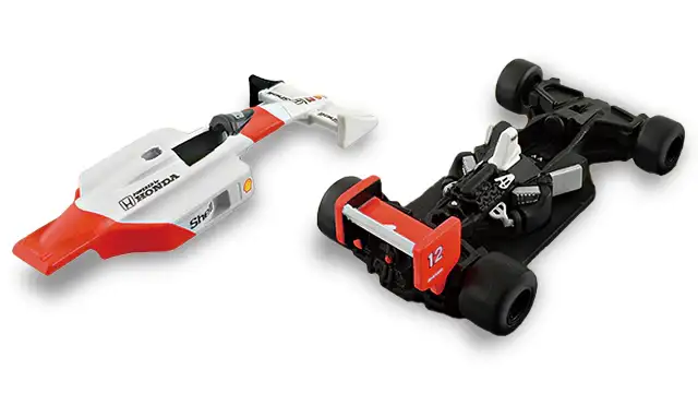 Tomica Premium Racing McLaren Honda MP4/4 No.12 (Ayrton Senna) - Image 4