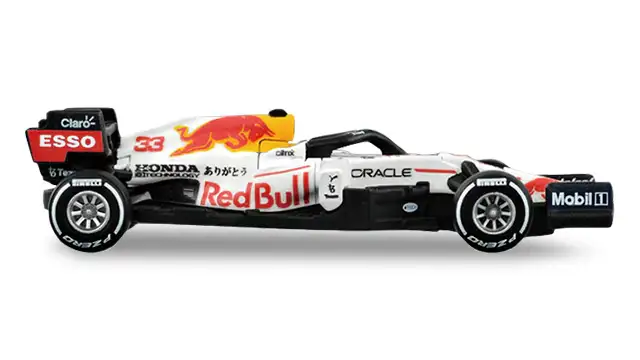 Tomica Premium Racing Red Bull Racing Honda RB16B No.33 Thank You Color - Image 4