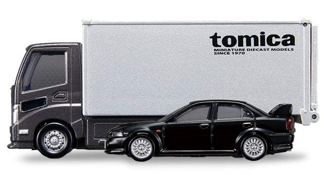 Tomica Premium Transporter Mitsubishi Lancer Evolution VI GSR - Image 2