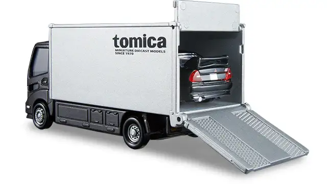 Tomica Premium Transporter Mitsubishi Lancer Evolution VI GSR - Image 3