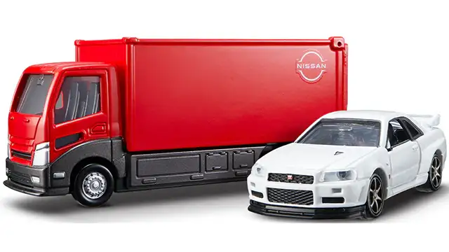 Tomica Premium Transporter Nissan Skyline GT-R V・specⅡ Nür