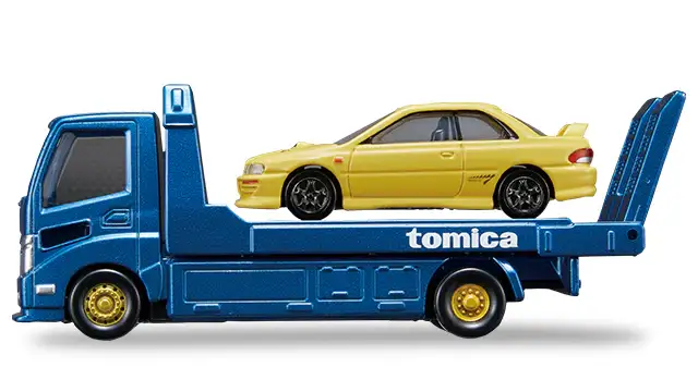 Tomica Premium Transporter Subaru Impreza WRX Type R STi version - Image 3