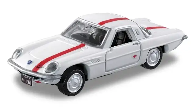 Tomica Premium Unlimited 04 Evangelion NERV Official Car Mazda Cosmo Sport - Image 2
