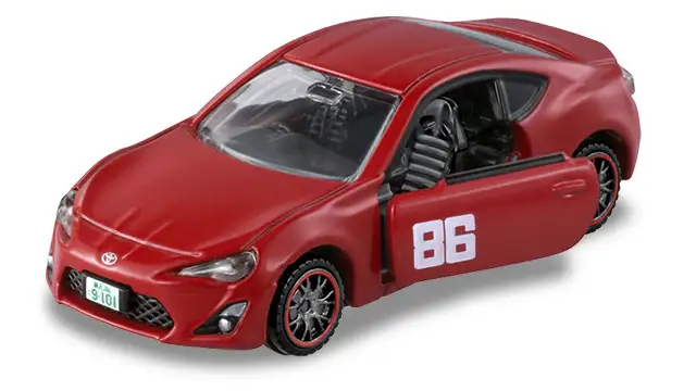 Tomica Premium Unlimited 1:62 Scale 04 MF Ghost Toyota 86 GT (Natsuko Katagiri) - Image 2