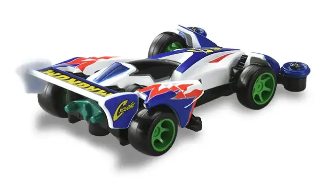 Tomica Premium Unlimited Bakusou Kyodai Let's & Go!! Mini 4WD Cyclone Magnum - Image 2