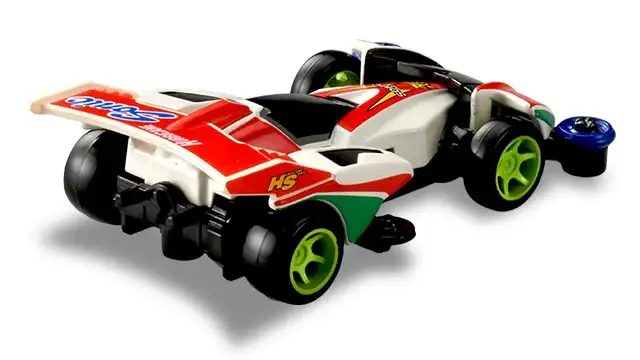Tomica Premium Unlimited Bakusou Kyodai Let's & Go!! Mini 4WD Hurricane Sonic - Image 2