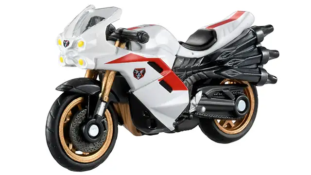 Tomica Premium Unlimited Shin Kamen Rider Cyclone (Kamen Rider No.2 ver.) - Image 4