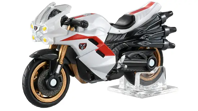 Tomica Premium Unlimited Shin Kamen Rider Cyclone (Kamen Rider No.2 ver.) - Image 5