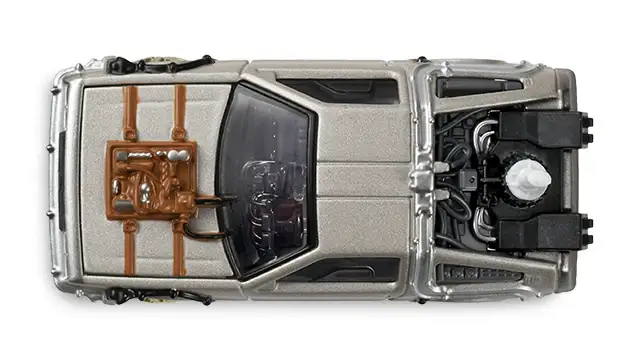 Tomica Premium Unlimited Back to the Future Time Machine (PART 3/Train Wheels Ver.) - Image 3